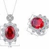 12ct Royal Oval Sapphire Necklace