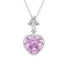 8ct Cherry Blossom Pink Necklace