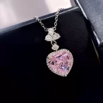 8ct Cherry Blossom Pink Necklace