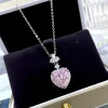 8ct Cherry Blossom Pink Necklace