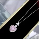 8ct Cherry Blossom Pink Necklace