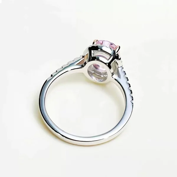 3ct Oval Pink Diamond Ring 3ct Oval Pink Diamond Ring