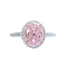 3ct Oval Pink Diamond Ring 3ct Oval Pink Diamond Ring