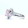 4ct Heart Pink Diamond Ring