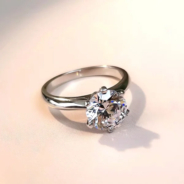 2Carat 6 Prong Engagement Diamond Ring