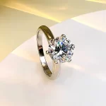 2Carat 6 Prong Engagement Diamond Ring