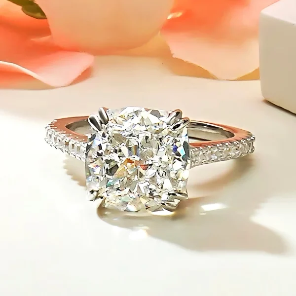 5ct Princess Cut Diamond Ring