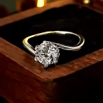 1.5ct 6 Prong Round Diamond Ring