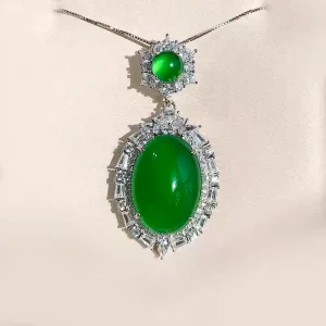 Oval Chalcedony Pendant Oval Chalcedony Pendant