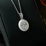 2ct Crushed Ice Diamond Necklace