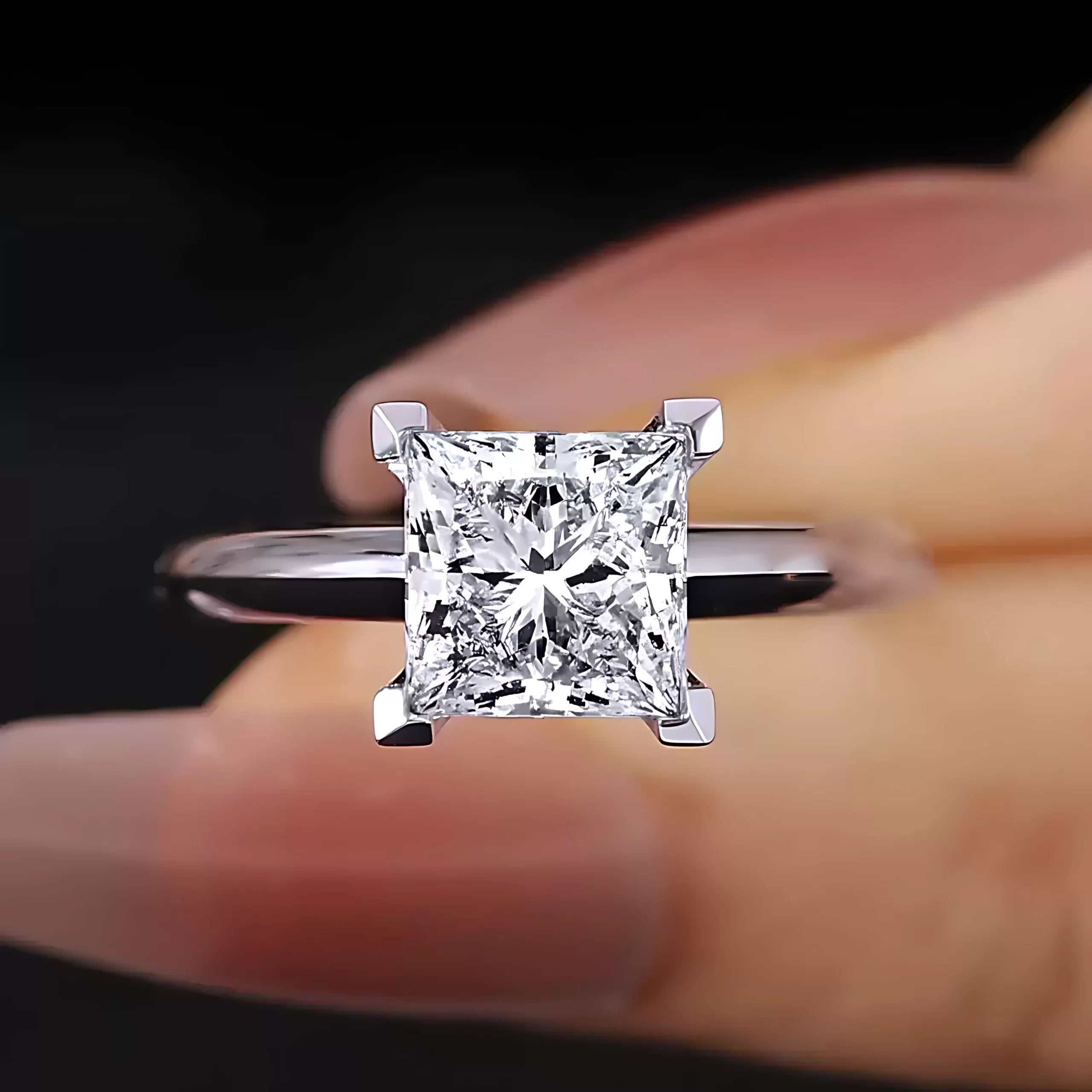 Princess Cut Diamond Ring