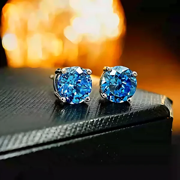 Radiant 2ct Green Tourmaline Earrings Radiant 2ct Green Tourmaline Earrings