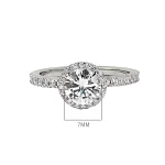 1.5ct Round Diamond Ring