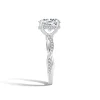 Moissanite 2 Carat Switch Oval Diamond Ring