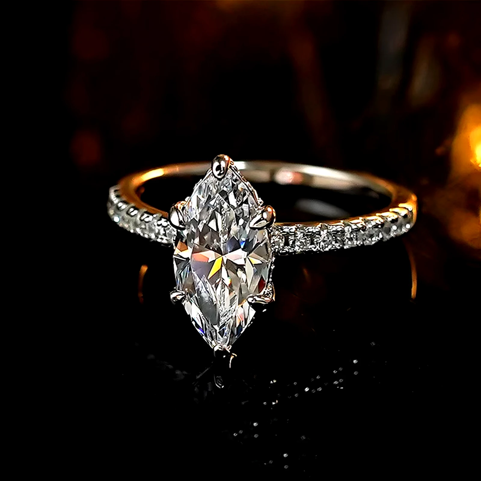 3ct Marquise Diamond Ring