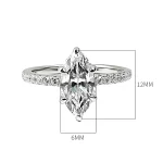 3ct Marquise Diamond Ring