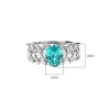 Hollow Weave 2ct Oval Aquamarine Ring Hollow Weave 2ct Oval Aquamarine Ring