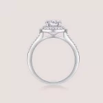 Moissanite Princess 1.0carat Diamond Ring