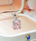 5ct Pink Necklace