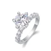Moissanite 3.0carat 6-Prong Round Diamond Ring!!1110428241-0-cib 拷贝. Moissanite 3.0carat 6-Prong Round Diamond Ring