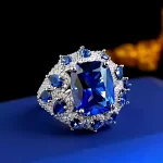 Luxurious 8ct Sapphire Ring