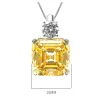 16ct Ascher Cut Citrine Necklace 16ct Ascher Cut Citrine Necklace