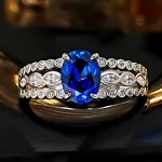 2ct Oval Sapphire Ring