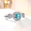 0.8ct Three Stone Aquamarine Ring 0.8ct Three Stone Aquamarine Ring