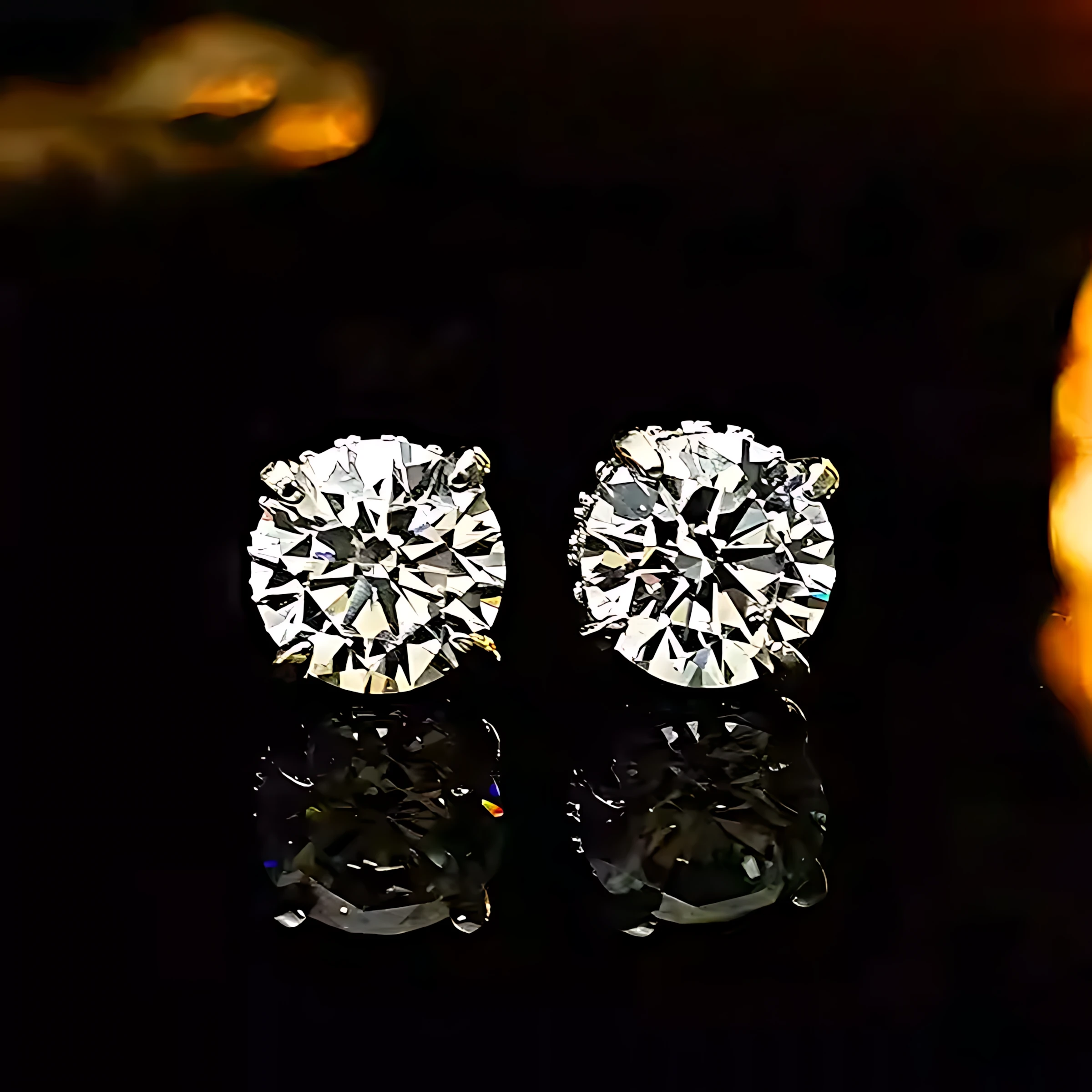 1.5ct Round Diamond Earrings