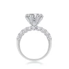 Moissanite 3.0carat 6-Prong Round Diamond Ring Moissanite 3.0carat 6-Prong Round Diamond Ring