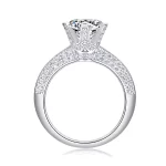 Moissanite 3.0carat 6-Prong Diamond Ring