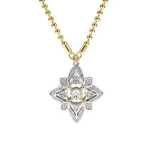 S925 Sterling Silver Diamond Necklace S925 Sterling Silver Diamond Necklace