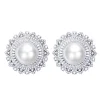 10ct Round Pearl Stud Earrings 10ct Round Pearl Stud Earrings