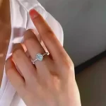 2ct Oval Aquamarine Ring