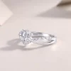 Moissanite Crown 1.0carat Diamond Ring Moissanite Crown 1.0carat Diamond Ring