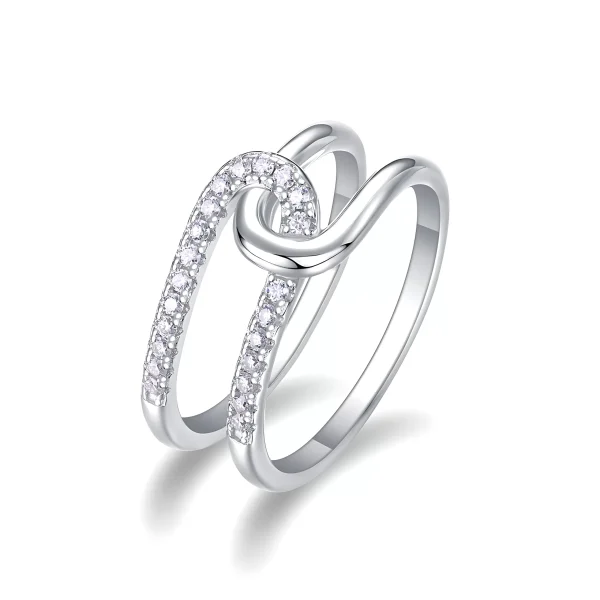 Moissanite Love Knot Diamond Ring!!1110428241-0-cib 拷贝. Moissanite Love Knot Diamond Ring