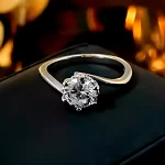 1.5ct 6 Prong Round Diamond Ring