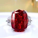 12ct Sterling Silver Ruby Ring