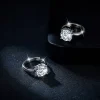 Moissanite 1.0carat Hoop Round Diamond Earrings!!3896764084-0-cib 拷贝. Moissanite 1.0carat Hoop Round Diamond Earrings