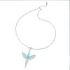 Moissanite Angel Wing Pendant Diamond Necklace