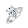 Moissanite Vintage 3.0carat Oval Diamond Ring