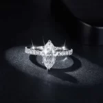 Moissanite 2.0carat Marquise Diamond Ring