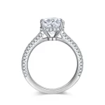 Moissanite Vintage 3.0carat Oval Diamond Ring