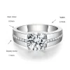 Moissanite Men's 2.0carat 8mm Round Diamond Ring!!3896764084-0-cib 拷贝. Moissanite Men's 2.0carat 8mm Round Diamond Ring