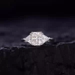 Moissanite Three-Stone 2.0carat Radiant Diamond Ring