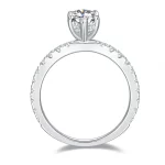 Moissanite 2.0carat Marquise Diamond Ring