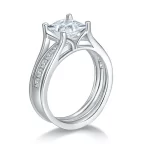 Moissanite 1.5carat Princess Diamond Ring