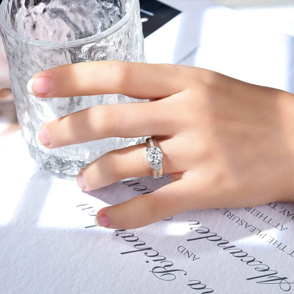 Moissanite Men's 2.0carat 8mm Round Diamond Ring!!3896764084-0-cib 拷贝. Moissanite Men's 2.0carat 8mm Round Diamond Ring