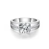 Moissanite Men's 2.0carat 8mm Round Diamond Ring Moissanite Men's 2.0carat 8mm Round Diamond Ring