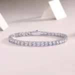 Moissanite 4mm/5mm/6.5mm Tennis Diamond Bracelet